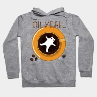 Caffeine addict cat Hoodie